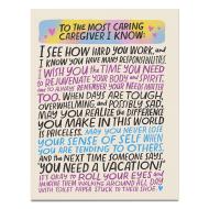 Most Caring Caregiver Card